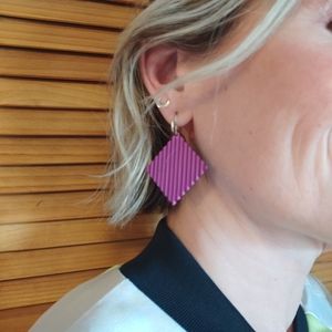 New old stock 1980s lightweight metal earrings